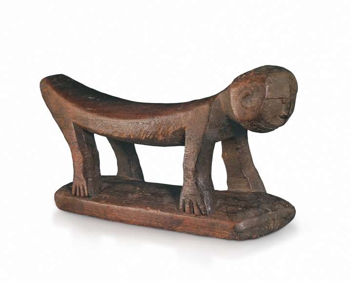 A Kowar Headrest collected by Jacques Viot